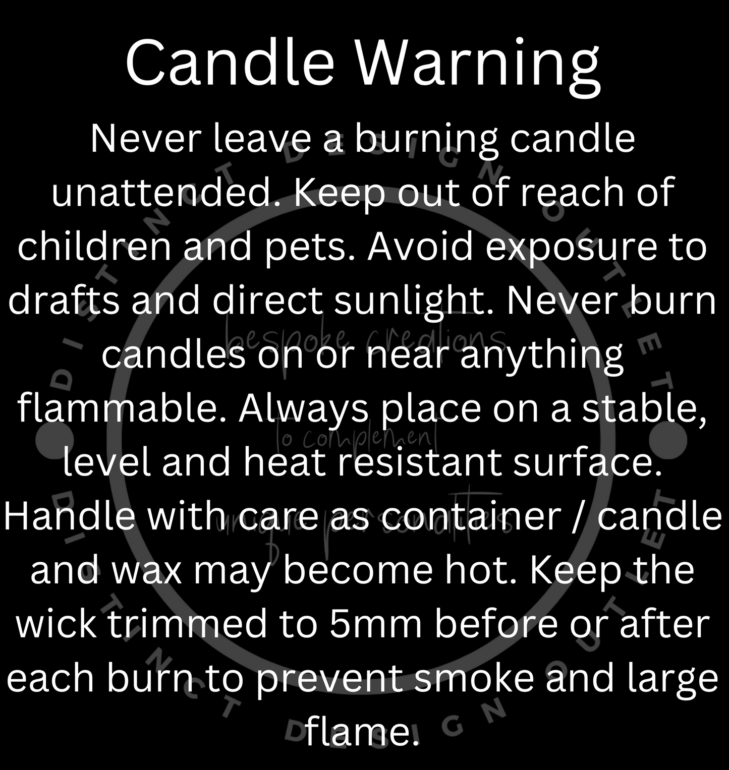 Mandle - Mini Drum Candle