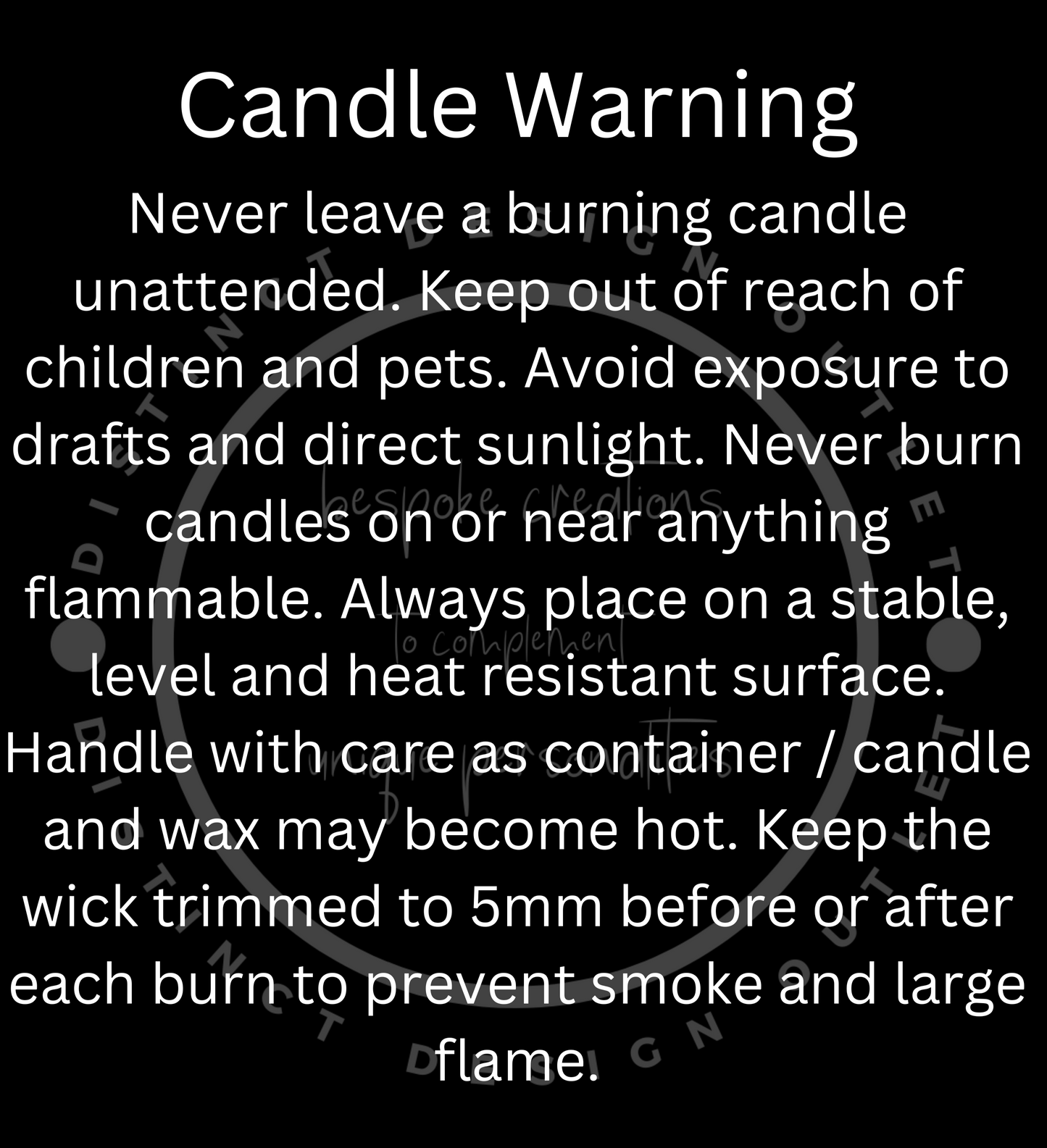 Three Wise Skulls Candle