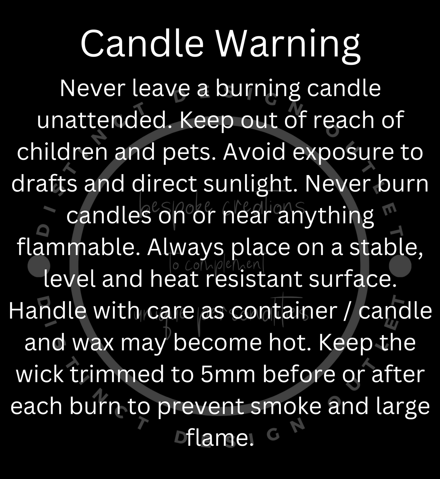 Palm Leaf Candle