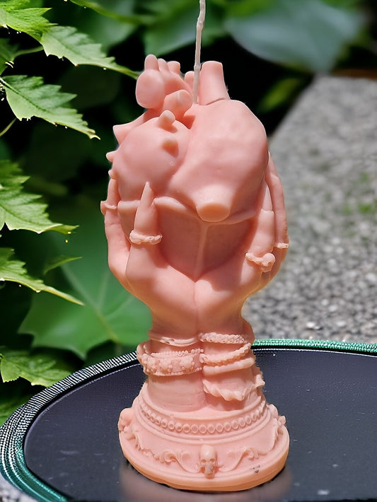 Enchantress Heart Candle