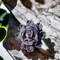 Rose Crown Skull Candle